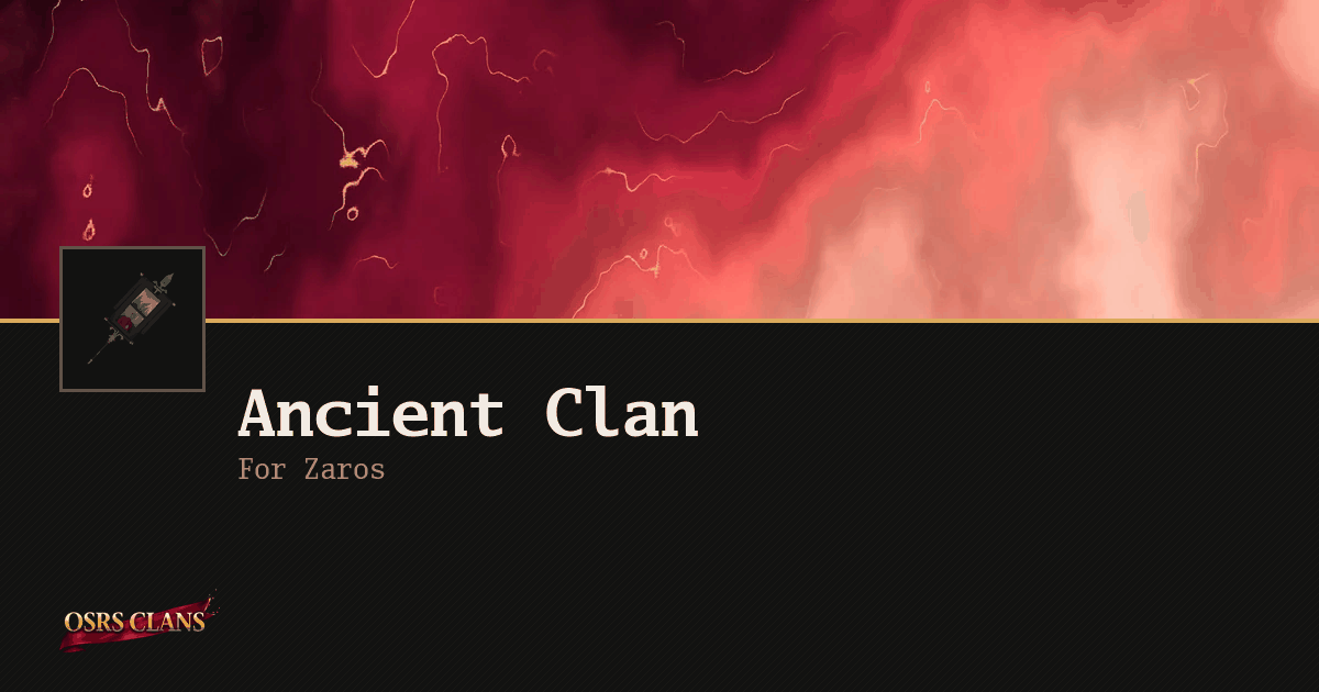 Ancient Clan - For Zaros