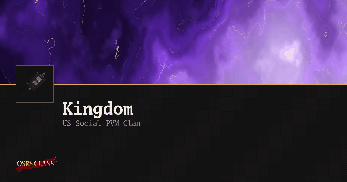 Kingdom - US Social PVM Clan