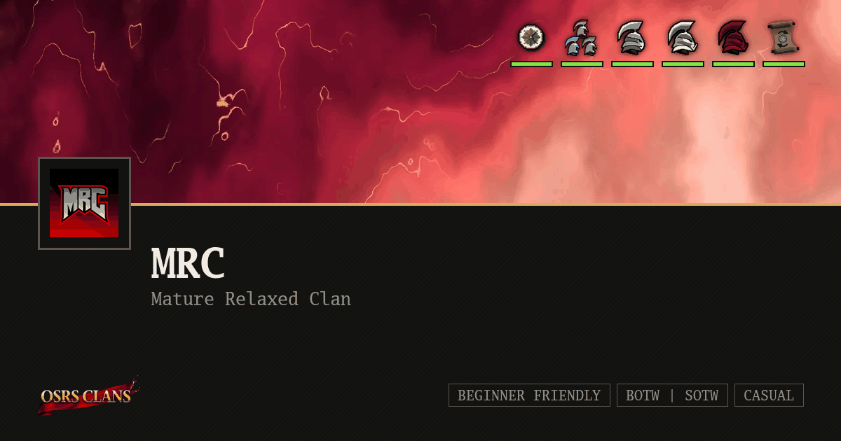 MRC - Mature Relaxed Clan
