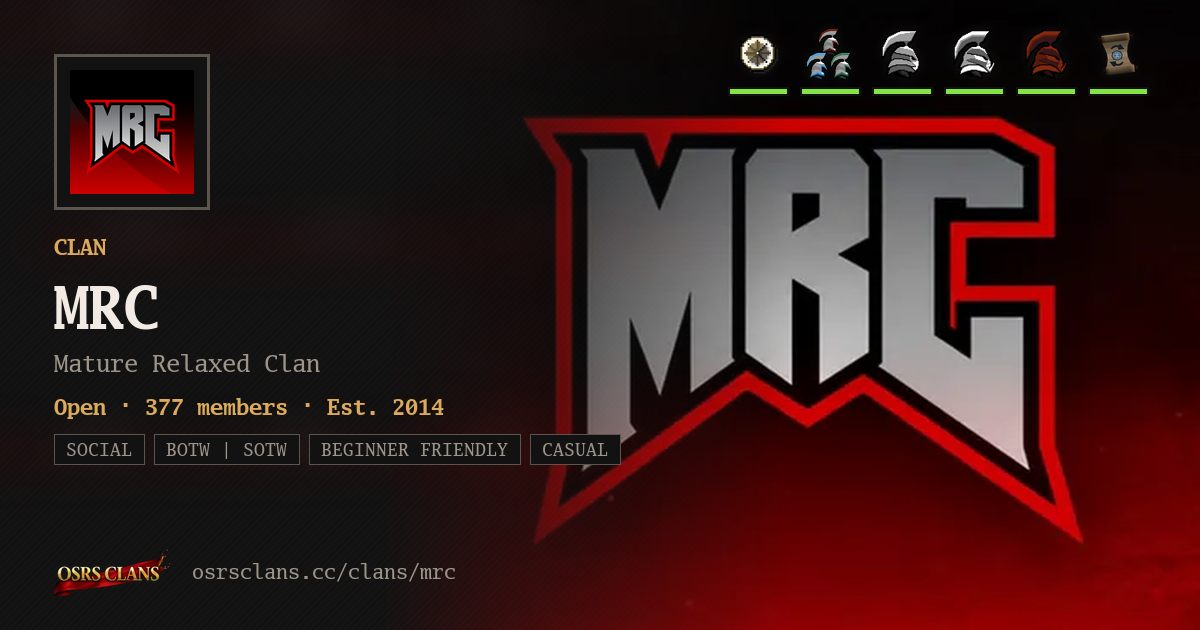 MRC - Mature Relaxed Clan