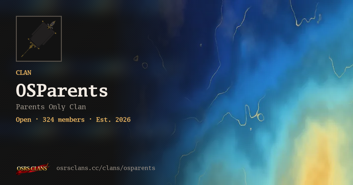OSParents - Parents Only Clan