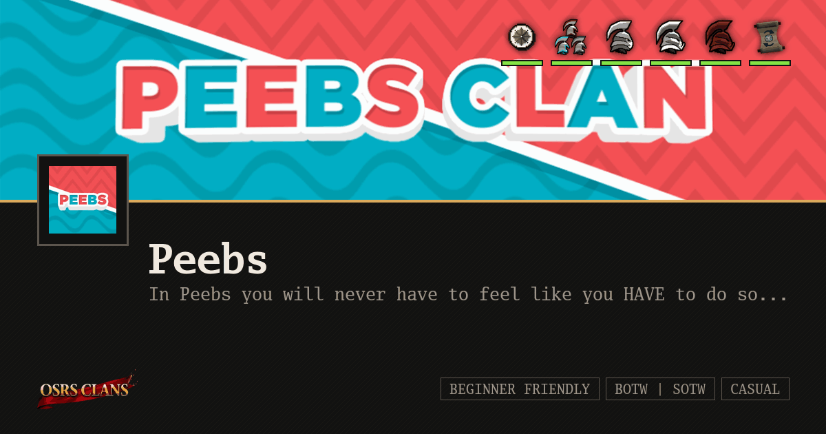 Peebs - In Peebs, play your way. Log in, have fun, and never feel forced.