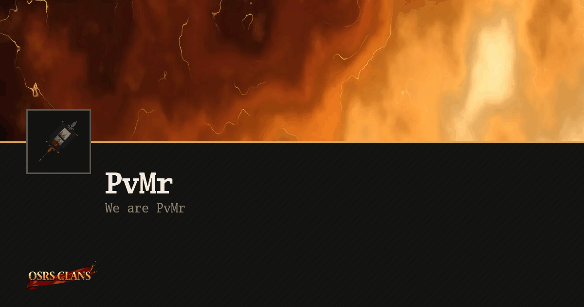 PvMr - We are PvMr