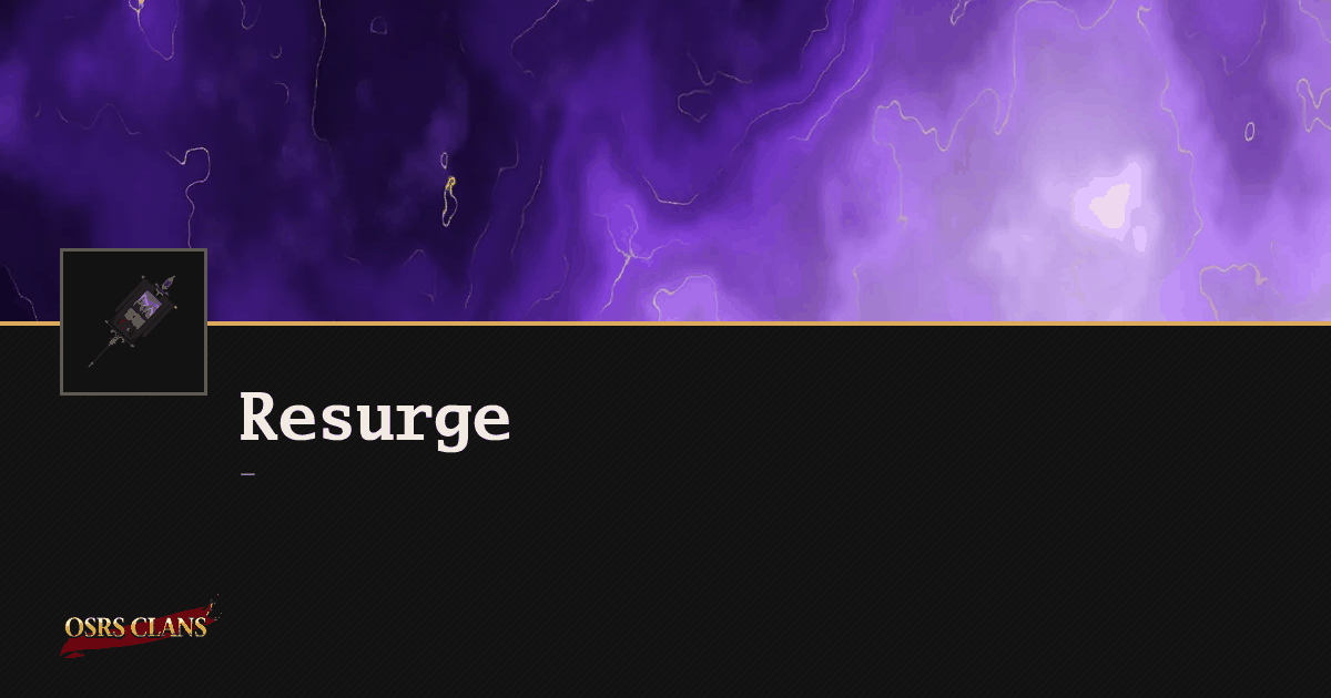 Resurge - -