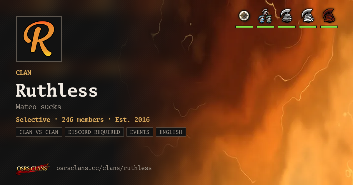 Ruthless - Mateo sucks