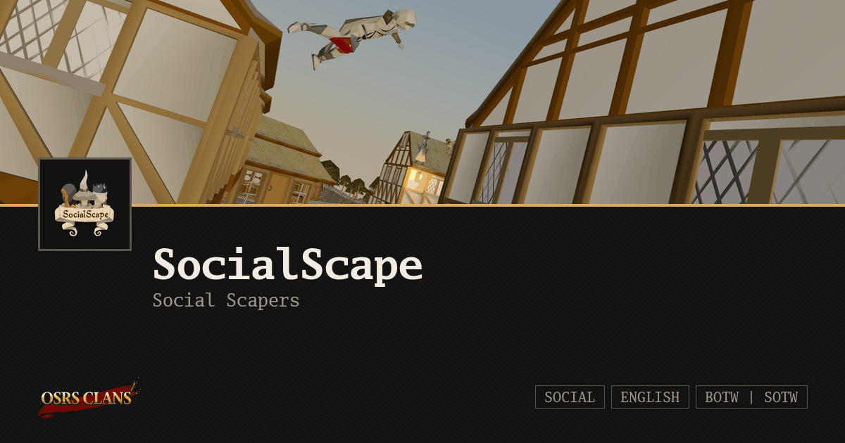 SocialScape - Social Scapers