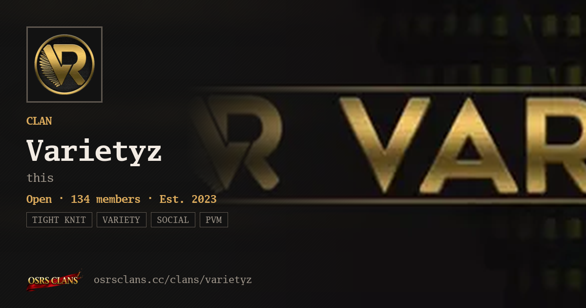 Varietyz - this