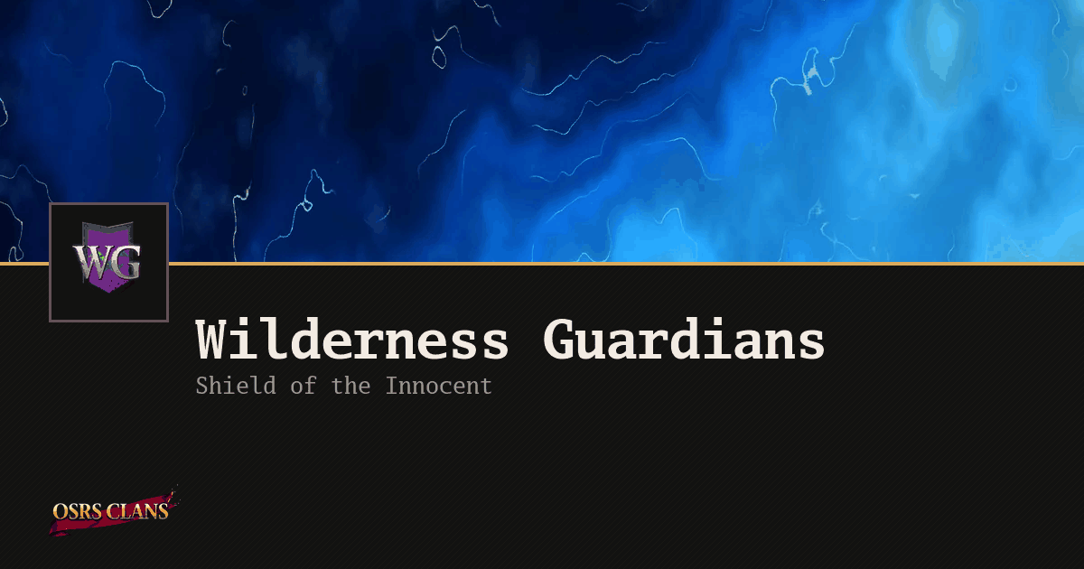 Wilderness Guardians - Shield of the Innocent