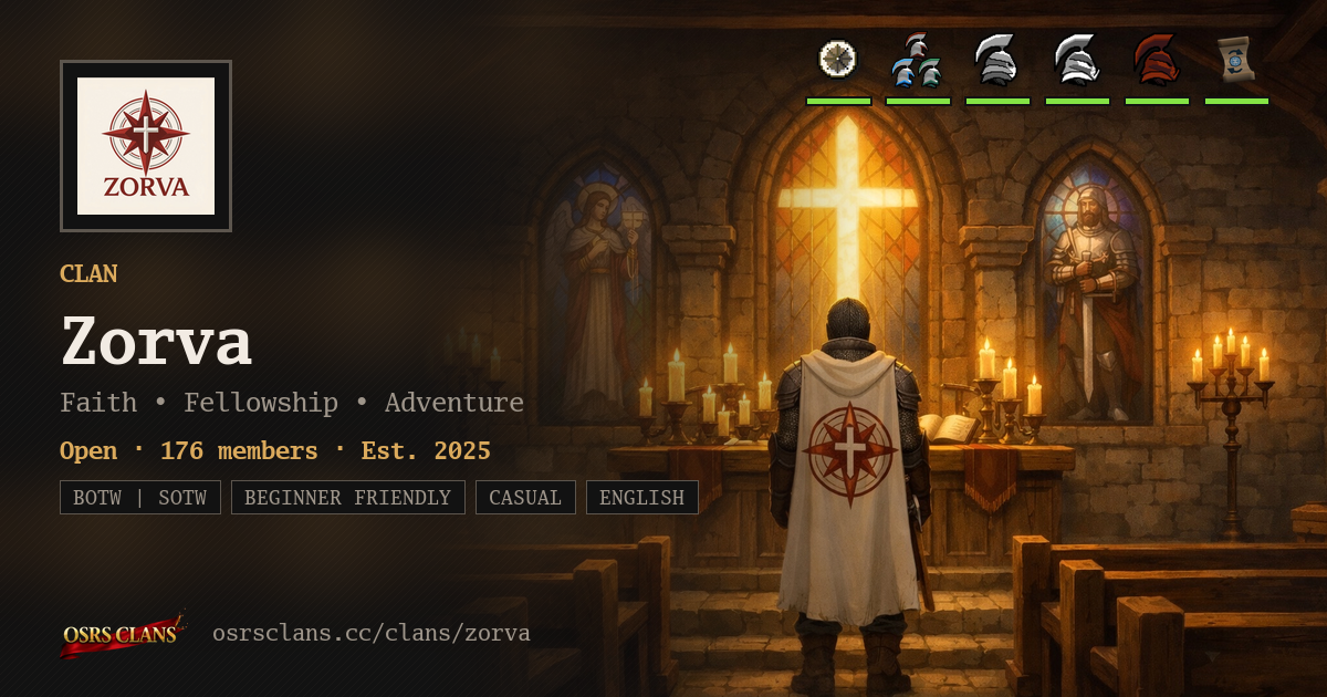 Zorva - Faith • Fellowship • Adventure